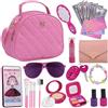 ycezw Set Borsa Da Gioco Per Bambini, Borsa Da Gioco Per Bambini - 27X Kit Di Giocattoli Per Finta Di Giocare, Giocattoli Per Il Trucco Di Finta, Incluso Portafoglio, D