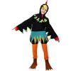 Funidelia | Costume da Gallo per bambina e bambino Animali, Gallina, Gallo, Pollo - Costume per Bambini e accessori per Feste, Carnevale e Halloween - Taglia 10-12 anni - Nero