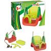 Simba Green Garden 8306-0000, Altalena 3-in-1 Per Bambini Più Piccoli, colore VERDE nuovo colore