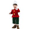 Dodici Costume Pinocchio Prima Infanzia Vestito Carnevale 12-36 mesi (unita, 25/36mesi)