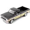 Cochesdemetal 1979 Ford F150 Pickup Custom Negro/Beige 1:24 Motor Max 79346