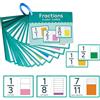 Generic Gioco Di Frazioni Per Bambini, Carte Da Gioco Con Frazioni, 35 Carte Matematiche Flash | Giocattolo Interattivo Con Frazioni Di Divisione, Giocattolo Didattico Per Frazioni 1-12 Per Forniture