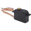 Greensen 1/12 Accessori di Aggiornamento Servo, Trasmissione in Plastica Affidabile per RC Automobil, Texture Migliorata, Black