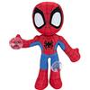 SPIDEY AND HIS AMAZING FRIENDS SPIDEY - Assortimento Clinger Web da 22 cm articolato, Ghost-Spider, Miles Morales - Peluche Spiderman con ventose-aderisce a pareti, finestre e altro ancora, SNF0034, Multi