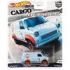 HOT WHEELS 2018 RELEASE CARGO CARRIERS LIGHT BLUE GULF FORD TRANSIT SUPER VAN DIE-CAST