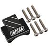 INJORA Rear Axle Truss Upper Link Mount Accessori CNC in Alluminio per Axial SCX24 C10 JLU Gladiator Bronco Upgrade Part(Nero)