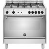 La Germania AMN965GXV - Cucina a gas, n° 5 fuochi, forno a gas, 90x60 cm, Coperchio non Incluso