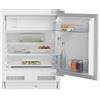 Beko BU1154N b100 Frigorifero da incasso con congelatore, 92 l, zona di congelamento da 15 l, MinFrost, illuminazione interna a LED, tecnologia a porte fisse, sbrinamento automatico, nicchia 82