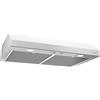 Broan-NuTone BCSD130WW Glacier - Cappa aspirante convertibile a 4 vie con ventola di scarico a 2 velocità e luce, 300 max ventilatore CFM, bianco