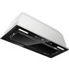 JOEAONZ Inserto per cappa aspirante da 76,2 cm, 800 CFM, cappa di sfiato integrata, in vetro nero, con gesti e controllo touch, filtri a rete, cappa ricircolante, doppia luce LED, convertibile senza