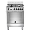 Bertazzoni La Germania Americana AMN104GEVSXE - Cucina (Cucina separata, Acciaio inossidabile, Bottoni, Girevole, Anteriore, Inferiore, Metallo), Acciaio inossidabile