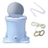 Generic Mini Manuale Asciugatrice Mulifunzione Per Biancheria Da Viaggio Personale 42x39cm 42x47cm Non Elettrica Per Vestiti Per Bambini Hotel Casa Dormitorio(Blue,Large)