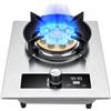 KKJPL Cucina A Gas In Acciaio Inox, 7,2 KW, 9 Cavità Fuoco Alto, Timer, Portapentole In Ghisa Con Protezione Antispegnimento For Cucina Domestica(LPG)