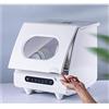 MOOLUNS Lavastoviglie da Appoggio, Intelligente Automatico Mini lavastoviglie per Uso Domestico, Compatto e Piccolo Disegno, 5 programmi, 1 Cesti, 1200w di consumo, Toccare Pannello
