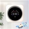 Lissontine Mini Lavatrice E Asciugatrice Portatile 2 in 1, Lavatrice a Parete Completamente Automatica Con Lavatrice a Carica Frontale E Pannello Di Controllo LCD Desktop