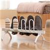 ANram Scarpiera elettrica per stivali, asciuga stivali, asciuga scarpe in piedi, organizer per 4 paia di scarpe, super scalda-scarpe, 60 x 30 x 31 cm, bianco