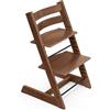 Stokke Sedia Tripp Trapp di Stokke, Warm Brown - Sedia evolutiva e interamente regolabile per neonati, bambini e adulti - Comoda, confortevole ed ergonomica