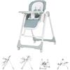 Chipolino seggiolone 2 in 1 Milk Shake, regolabile, altalena per bambini, ruote, colorazione:verde