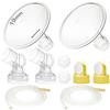 Nenesupply - Pompa GentleFit, 19 mm, compatibile con pompa Medela in stile tiralatte non originale, ricambio per pompa Medela Personalfit Connector e Medela Breastshield Valve Membrane Tubing