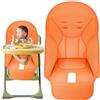 Shitafe Cuscino per Seggiolone, Fodera per Sedia da Pranzo per Bambini, Imbottitura Seggiolone in pelle PU, Morbido E Confortevole, Copriseggiolone Universale Per Peg Perego, Baoneo, Kosmic Jan, Siesta Zero3