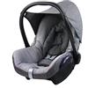 BambiniWelt by Rafael K. BAMBINIWELT Rivestimento di ricambio compatibile con Maxi-Cosi CabrioFix per ovetto, set completo da 6 pezzi, misto poliestere di alta qualità (grigio mélange)