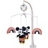 Disney Topolino e i suoi amici Topolino rosso e nero con arcobaleno multicolore mobile musicale