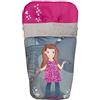 Originalbaby Sacco universale per passeggino, con coprigambe in pile, rimovibile con cerniere, lavabile in lavatrice