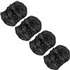 Prevessel Copriruota per Passeggino Protezione Antipolvere per Viaggi All'aperto, Copriruota in Tessuto Oxford per Passeggini, Set di 4 Coperture per Ruote da 12-18 Cm (grande (confezione
