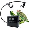 MRREPTILE Rettile Mister, Mister automatico per rettili, piante da interno, Aggiornamento MS100 Mister, Sistema di nebulizzazione rettile