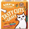 Lily's Kitchen Wet Cat Food: MultiPack Tasty Cuts in Gravy 8x85g