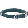 Carhartt Collare per cani da campo, completamente regolabile, resistente, tessuto 600 denari, con marchio riflettente per visibilità, Greenstone, L
