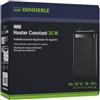 Dennerle Nano Heater Constant 35 W - Riscaldatore 100% elettronico Regolabile per acquari da 10 a 35 Litri