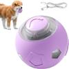Generico Palla Interattiva Per Cani | Giocattolo Rotolante Automatico Per Gatti - Accessori Ricaricabili con Luci LED per Animali Domestici e Giochi Anti-Noia
