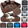 KING DOG Letto per cani molto grandi, XXL, 130 x 105 cm, personalizzabile con nome, cuscino impermeabile sfoderabile, lavabile, comodo divano morbido, morbido, antiscivolo, prodotto in UE colore