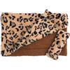 Generic Letto a con drago barbuto, sacco a portatile leopardato, morbido letto per rettili con e coperta, per serbatoio del drago barbuto, sacco a