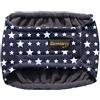 Glenndarcy Fascia per pancia per cane maschio - Marcatura - stelle blu XS fascia lunga e 2 cuscinetti lavabili