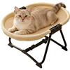 Generico Rialzato Cani | Brandina Portatile Pieghevole Antiscivolo | Amaca Traspirante 57x41x26cm | Cuccia Sopraelevata | Animali Domestici Gatti Cuccioli Riposo Sonno Campeggio Esterno