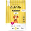 Generico Cane Aldog Crocchette Monoproteiche per Cani, alimento per cani adulti di tutte le taglie e razze, N. ALDOG BEEF Crocchette Mini, 1 confezione da 3kg, 1x3kg.
