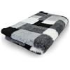 Topmast Fat Bedding Veterinary Bed - Patchwork Grey - 150 x 100 cm Tappeto per cani Tappeto Cucciolo Allevatore di cani UK Made lavabile