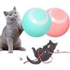 cookx Wloom - Palla per Gatti 2.0, Power Ball, Giocattolo Gertar (Blu + Rosa)