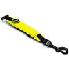 WAW, Smorzatore Antishock per Guinzaglio Cani, per Cani da 1 a 50 kg, Taglia XS, Giallo Fluo/Nero, Linea F-Black