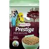 Zambonin Agricoltura Versele Laga miscele Prestige Premium e Prestige Loro Parque con granuli estrusi (V.A.M.) per l'alimentazione di varie specie di uccelli (Cocorite, 800 grammi)