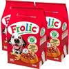 Eurocali Frolic 100% Complete Cibo Semi Umido per Cani con Pollame Fresco Senza Aromi Artificiali Sapore Intenso con Chiusura Salva Freschezza - 3 Sacchetti da 1,5Kg