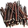 GENERIC Bastoncini da masticare in legno naturale, per piccoli animali domestici, conigli, criceti, porcellini d'India, design accattivante