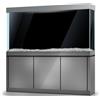 LYYAB Adesivi sfondo acquario nero - Decorazione terrario rettile acquario 100 x 50 cm / (99,8 x 49,8 cm)