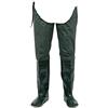 Generic Stivali A Coscia da Pesca Trampolieri Impermeabili da Pesca Maschili e Femminili in PVC, Stivali da trampoliere in Gomma Morbida, Confortevole e Resistente all'Usura (Color : Green, Size : 43 EU)