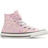 Converse Chuck Taylor all Star,Sneaker Alta in Tela,Rosa con Pois Colorati,Modello Scarpa Bambina A10701C (Rosa, Sistema Taglie Calzature EU, Adolescente, Numero, Media, 33)