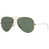 Ray-Ban Occhiali Da Sole Aviator Grandi Arista Oro Cristallo Verde Rb3026 L2846 62