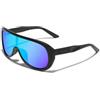 D.Franklin - Occhiali da sole unisex con lenti a protezione UV - Polarizzati - Modello ajax