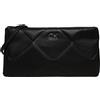 Calvin Klein Re-Lock Quilt Cony Clutch CK Black